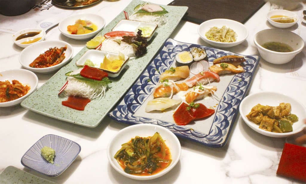 Taon Korean Restaurant Full Platter